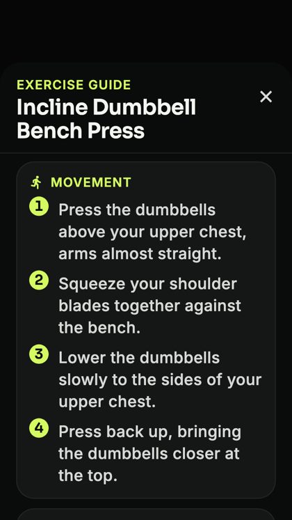 UNBOWD — A clear guide for every exercise